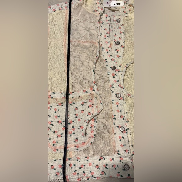 Beautiful POL Urban Bloom Floral & Lace Hoodie Jacket❤️ - Picture 13 of 16